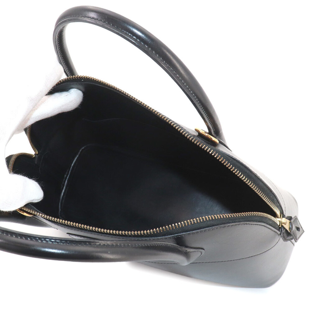 Hermes Bolide 31 2-way Hand/Shoulder Handbag, Box Calf Leather, Black, 〇Z St... - Picture 6 of 9